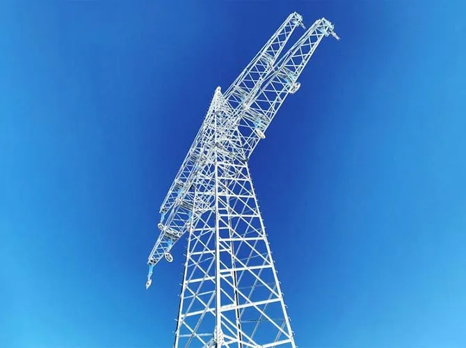 Hoek stalen toren