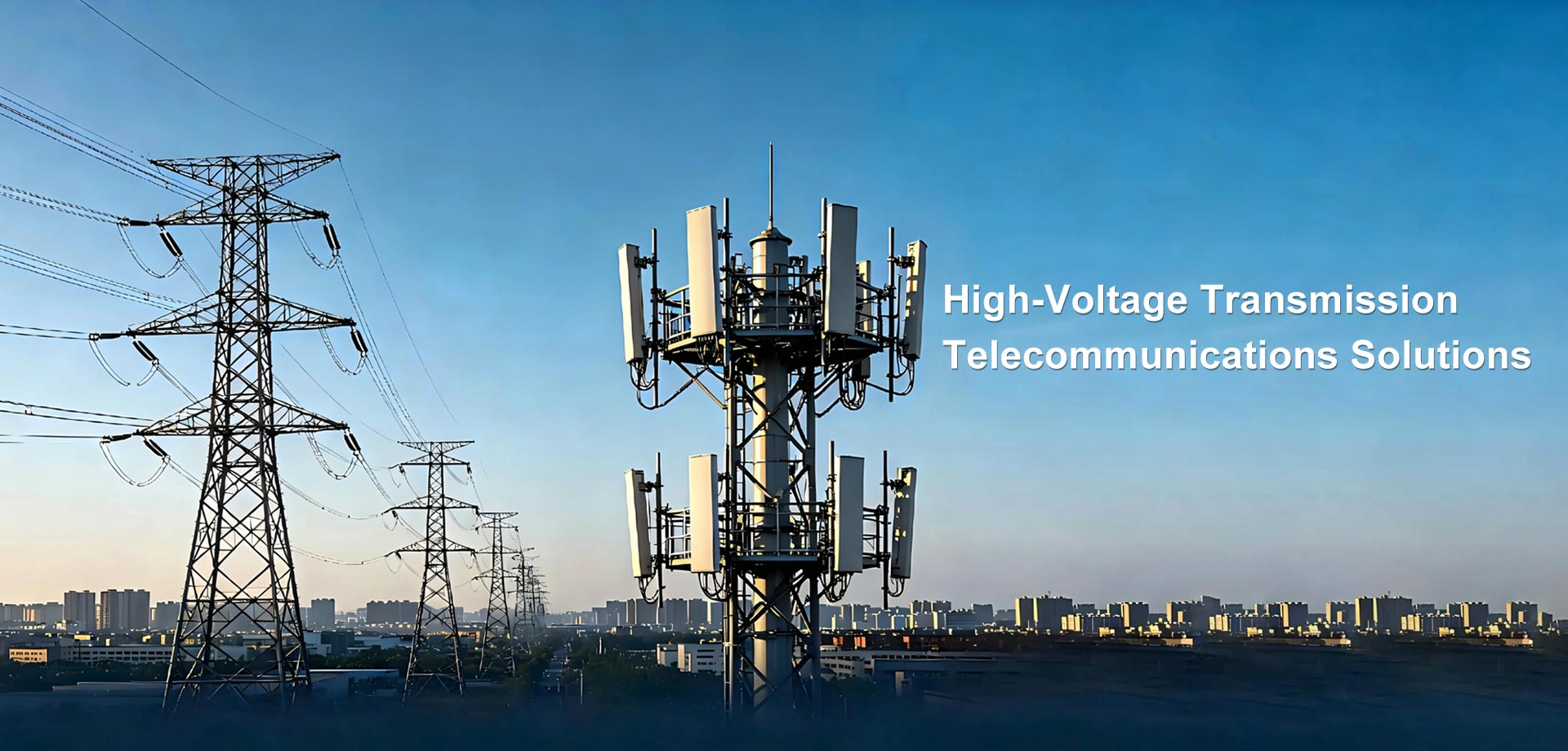 Hoogspanningstransmissie- en telecommunicatieoplossingen