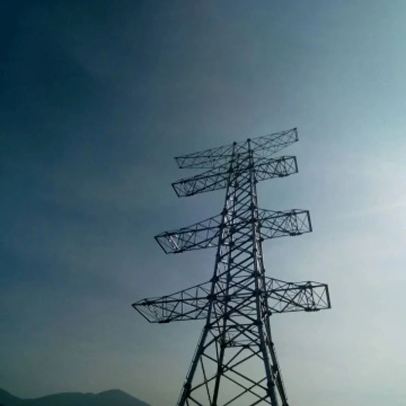 220 kV stalen toren met dubbel circuit