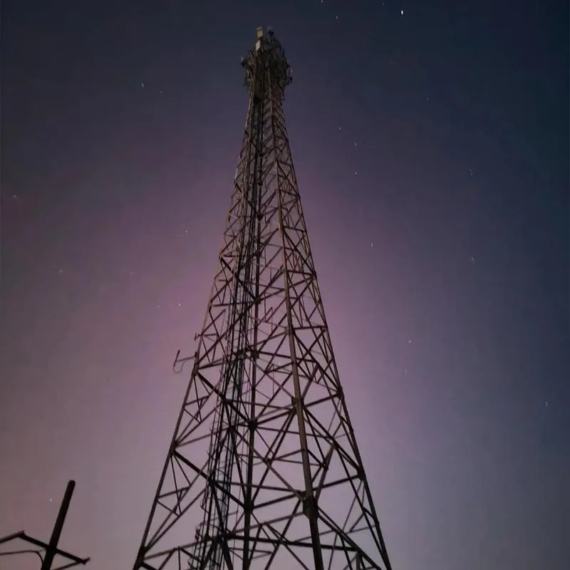 Gegalvaniseerde hoekstaal telecomtoren
