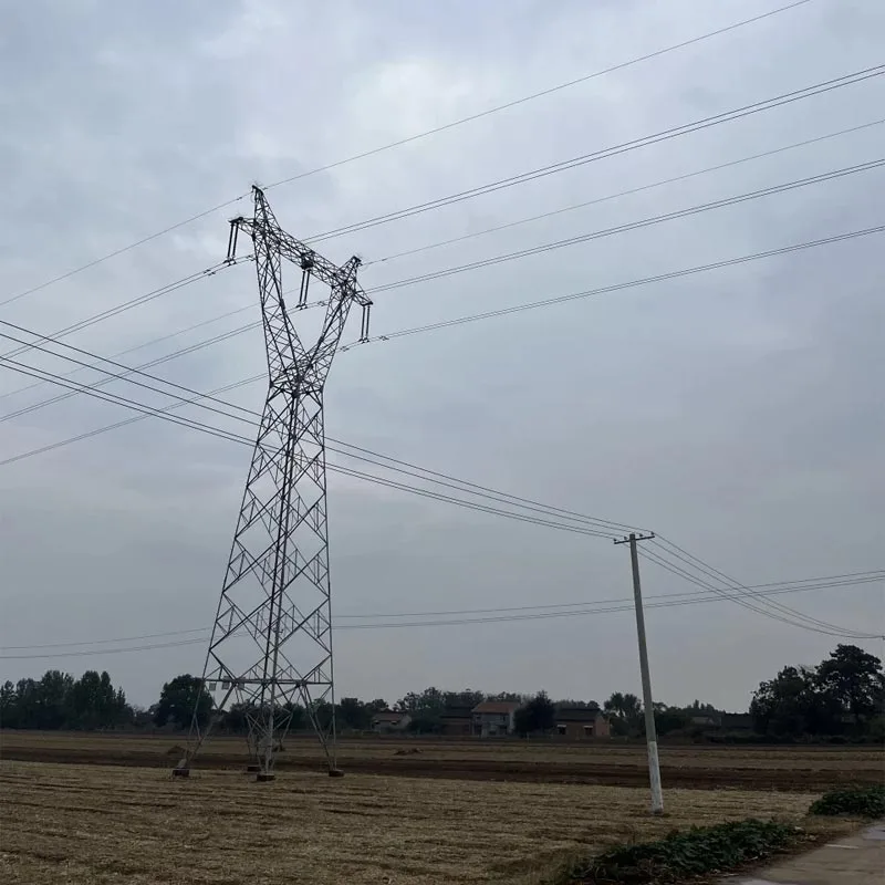 Hoogspanningshoekstaaltranspositietoren