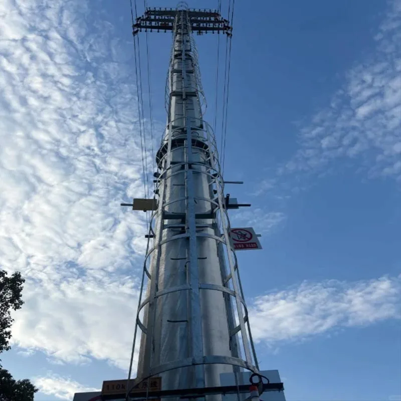 Galvanized Steel Pipe Telecom Tower