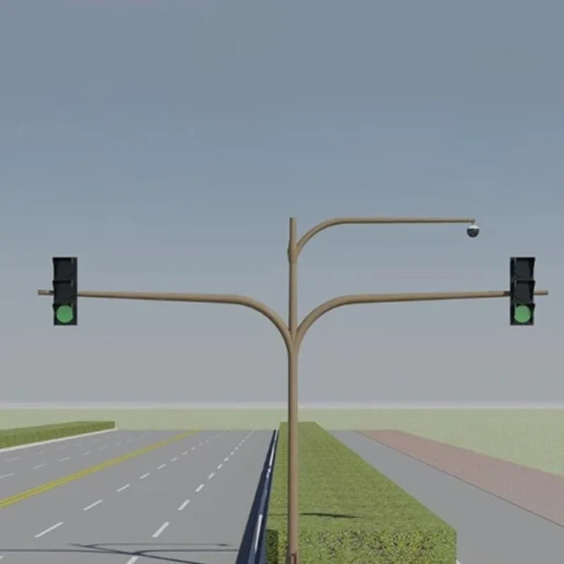L-Shape Traffic Pole