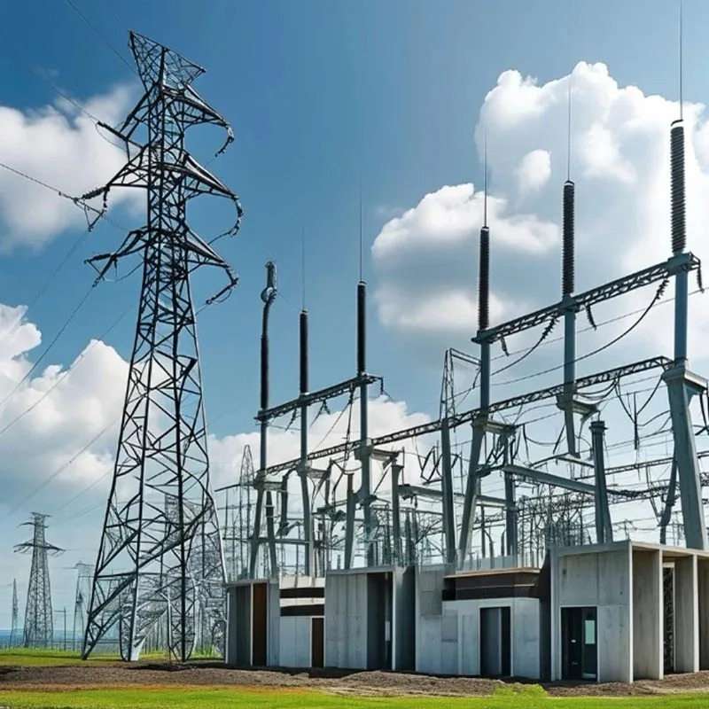Structuur van het elektriciteitssubstation
