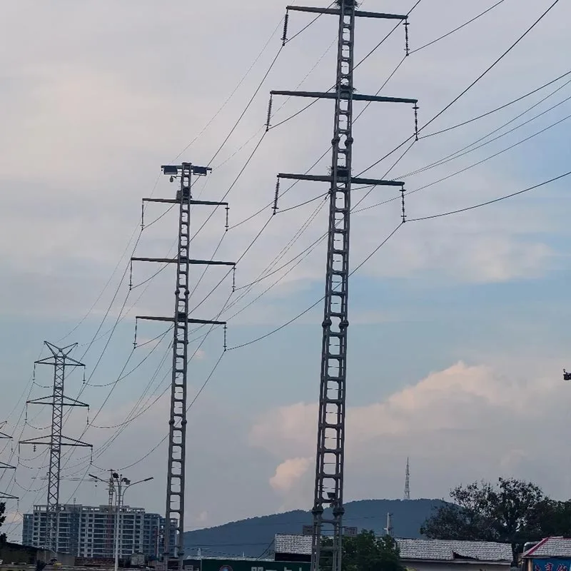 Stalen monopole kabelafsluittoren